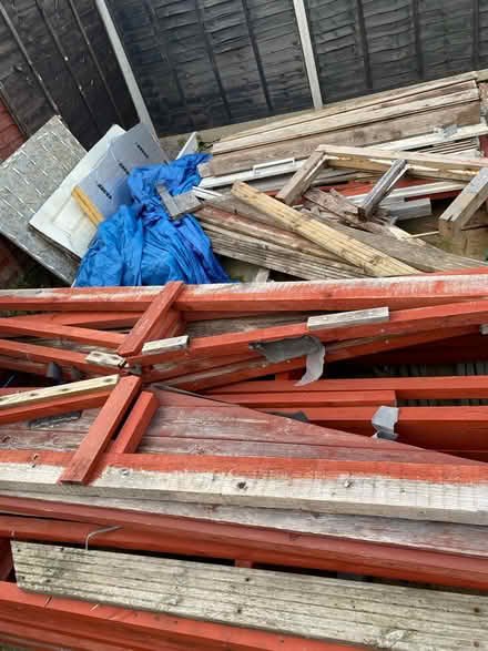 Photo of free Large shed frame / or fire wood (Leicester LE3) #1