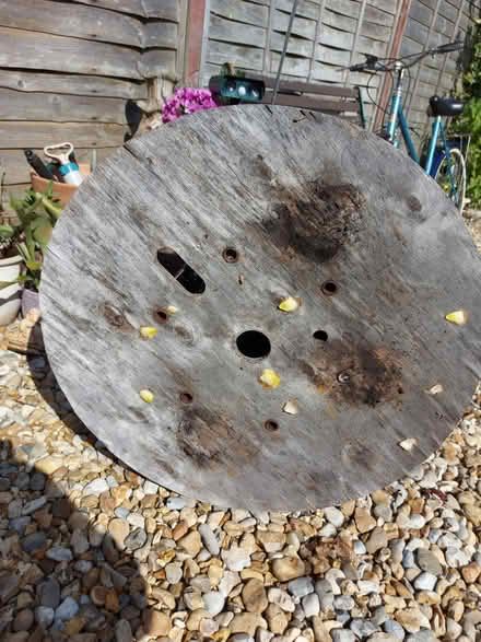 Photo of free Wooden Cable Reel (Hayling Island) #1