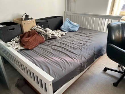 Photo of free Large double bed and mattress (NW3) #1