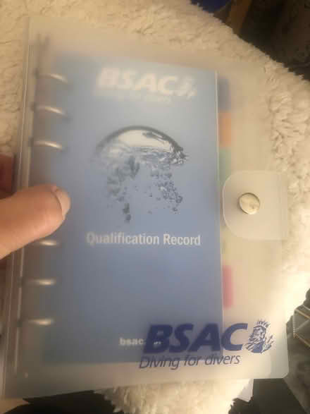 Photo of free BSAC Scuba Diving QUALIFICATION RECORD (Hyde Lea ST17) #1