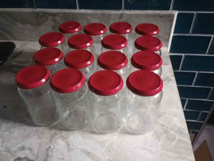 Photo of free 16 empty jam jars (Reddish SK5) #1
