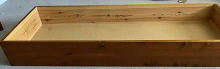 Photo of free 2 x Under bed Wooden Storage Boxes (Penge BR3) #1