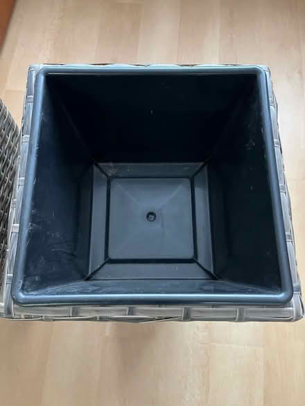 Photo of free Rattan plant pots x 2 (Gu22) #3