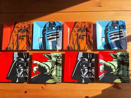 Photo of free Set of plastic Star Wars Plates (New Harbour PA4) #2