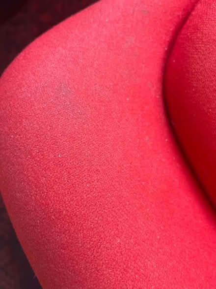 Photo of free Red design arm chair on castors (Kennington) #4
