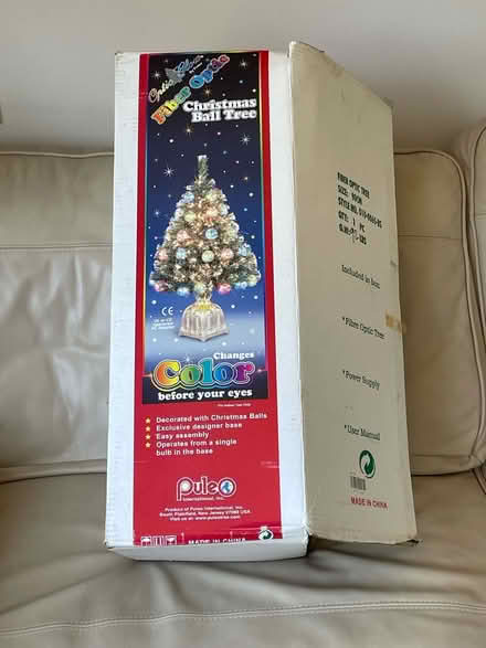 Photo of free Small fibre optic Xmas tree (Crowborough TN6 Pleasant View) #1