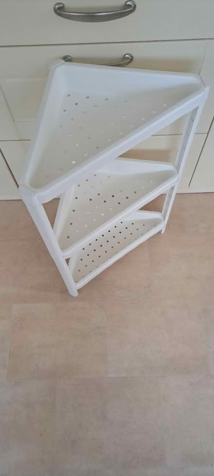 Photo of free Corner bathroom shelves plastic (Critchill, Frome) #2