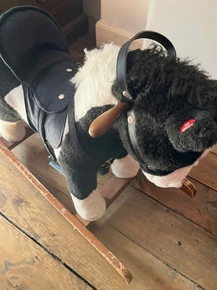 Photo of free Doll’s pram and rocking horse (Dursley GL11) #2