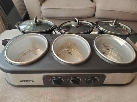 Photo of free Slow cooker (3 x 1.5 ltr) (Huntingdon) #1
