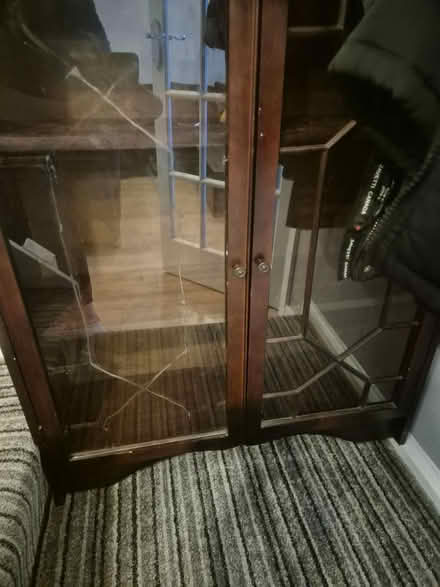 Photo of free Glass cabinet (Woking) #3