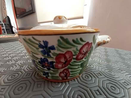 Photo of free Hand painted sugar bowl (Rotherhithe SE16) #2