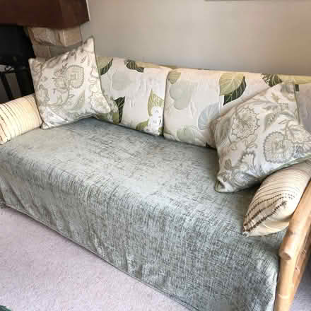Photo of free Sofa Bed Double - Ornate bamboo frame (Cox Green SL6) #2