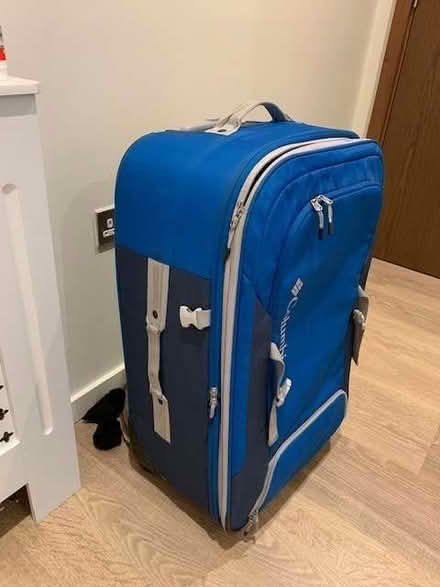 Photo of free Blue Columbia Suitcase (Haringey Heartlands N8) #2