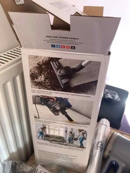Photo of free 3in1 corded Tower Stick Vacuum cleaner (Buckland TQ12) #2