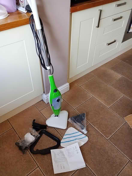 Photo of free Floor steamer with attachments (Burham) #1