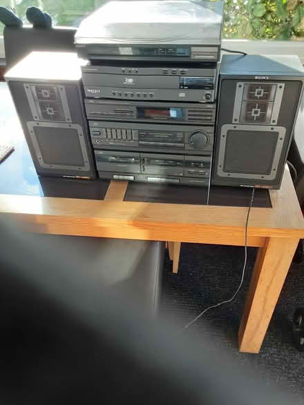 Photo of free Sony stereo system (PO7 Purbrook) #1