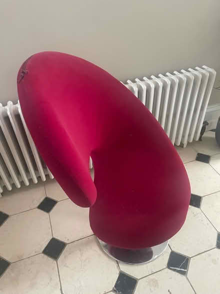 Photo of free Red swivel chair (Rathmines) #2