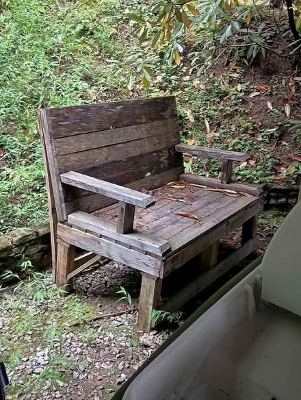 Photo of free Homemade bench (Hendersonville NC) #1