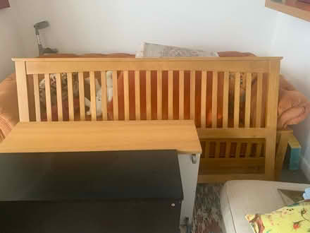 Photo of free Kingside bed frame (Acton) #2