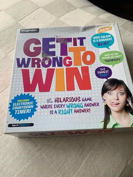 Photo of free Get it wrong to win game (Bilton, CV22) #1