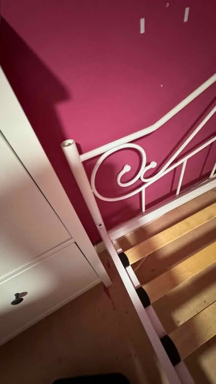 Photo of free White metal day bed (Leybourne Chase) #3