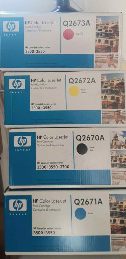 Photo of free HP Laserjet 3500 cartridges (Highters Heath B14) #1