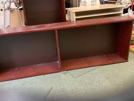 Photo of free Tall billie wood bookcase (Blakelands MK14) #1