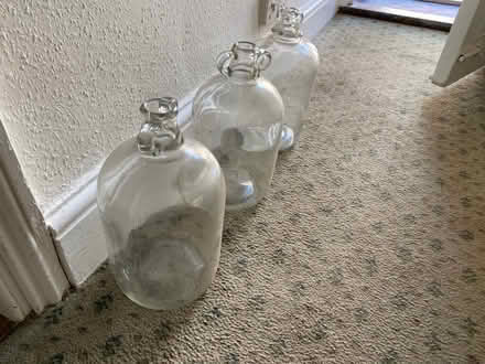 Photo of free Demijohn - 3 x 1 gallon (Grandpont OX1) #1