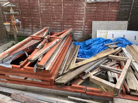Photo of free Large shed frame / or fire wood (Leicester LE3) #2