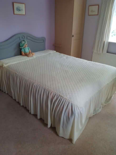 Photo of free Double divan bed and mattress (Chipping Norton OX7) #1