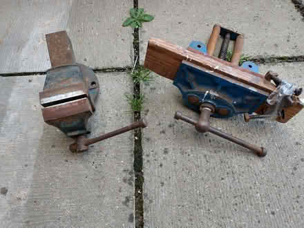 Photo of free 2 x vices to attach to a work bench (Springfield CM1) #1