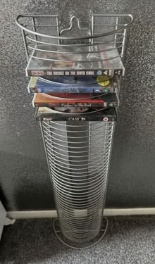 Photo of Metal DVD tower (Eardington) #1