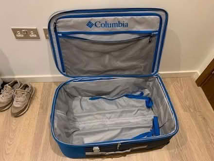 Photo of free Blue Columbia Suitcase (Haringey Heartlands N8) #3