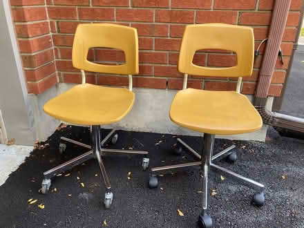 Photo of free Two vintage school chairs (Hunt Club/Airport Parkway) #1