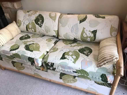 Photo of free Sofa Bed Double - Ornate bamboo frame (Cox Green SL6) #1