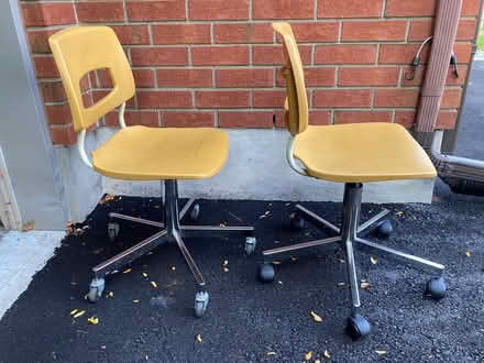 Photo of free Two vintage school chairs (Hunt Club/Airport Parkway) #2