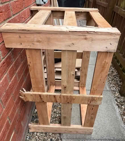 Photo of free Wooden crate (Shotley Bridge, DH8) #1