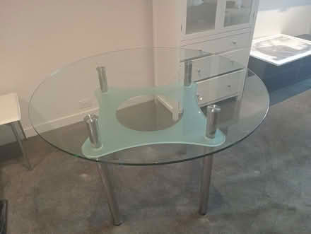 Photo of free dining table and 3 Chairs (Queens Road Melbourne) #2