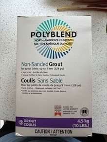 Photo of free Polyblend Grout (Close to Carlingwood Mall) #1