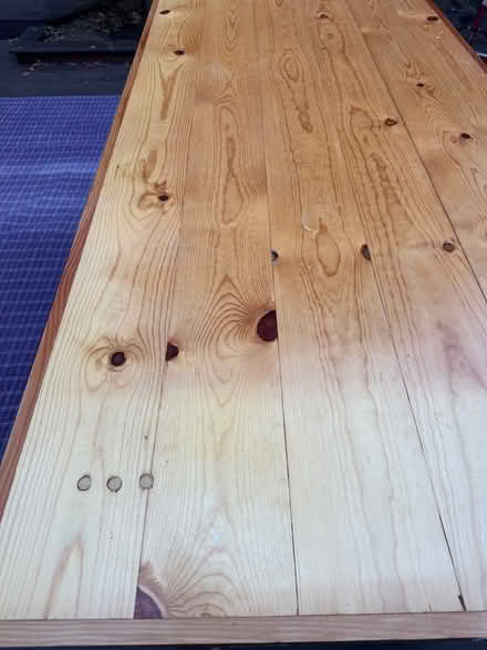 Photo of free Handmade Pine Table (Fairfax) #3