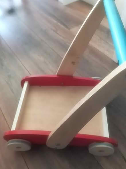 Photo of free ELC wooden walker (Watton at Stone SG14) #1