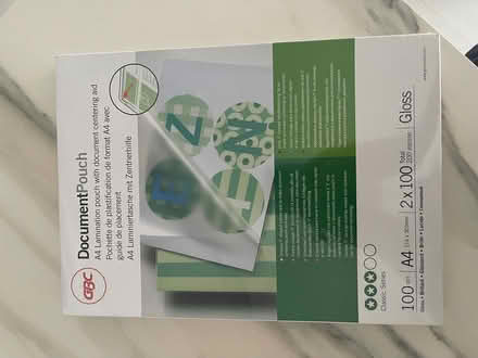 Photo of free A4 lamination pouch new (Near buona vista mrt station) #1