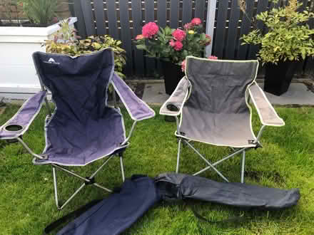 Photo of free 2 camping chairs (Elton BL8) #1