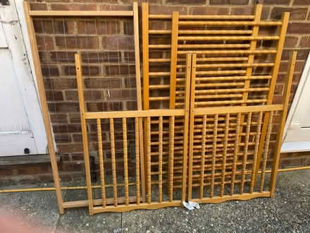 Photo of free Wooden cot (Billericay CM12) #1