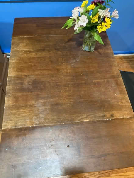 Photo of free Wood table with extensions (Bed Stuy (Brooklyn)) #3