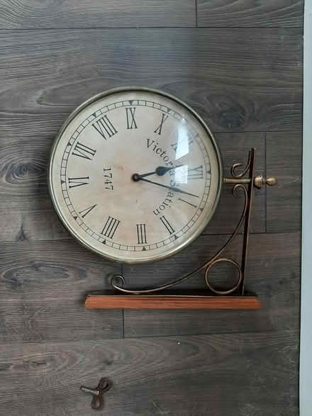 Photo of free Classic wall hanging clock (Delgany) #2