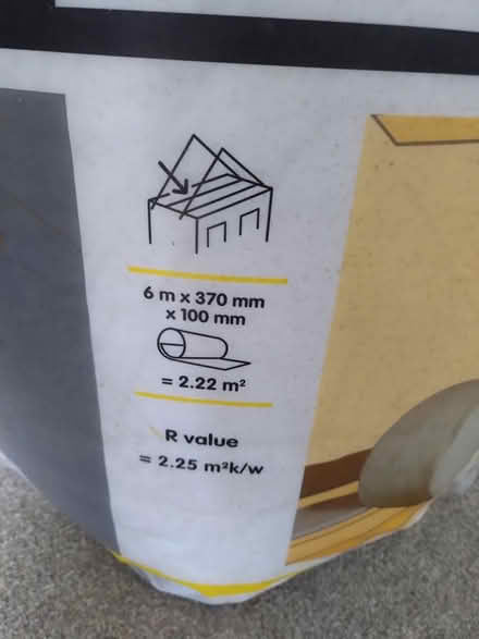 Photo of free Unopened loft insulation (billericay CM12) #2