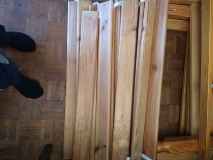 Photo of free Solid pine bunk beds (Raveningham NR14) #2