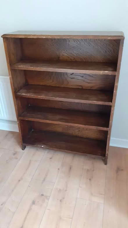 Photo of free Oak Bookcase (Bray, Co Wicklow) #1