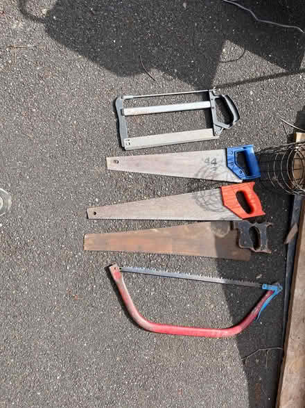 Photo of free Hand saws (job lot) (West Bridgford NG2) #1